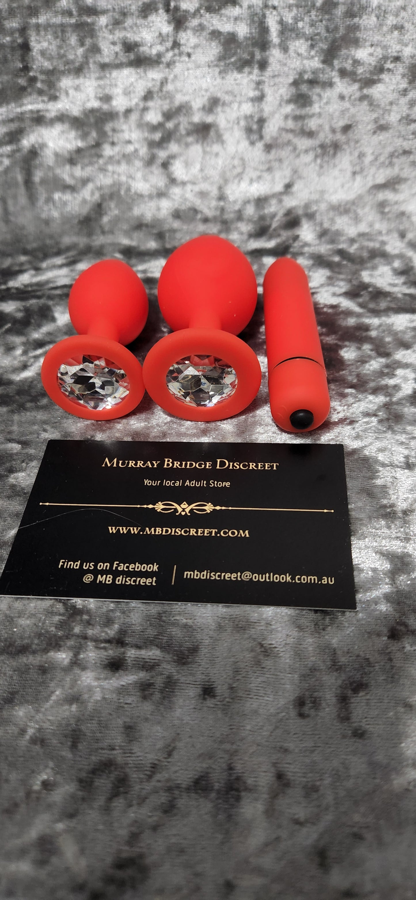 Beginners anal butt plug set and bullet vibrator