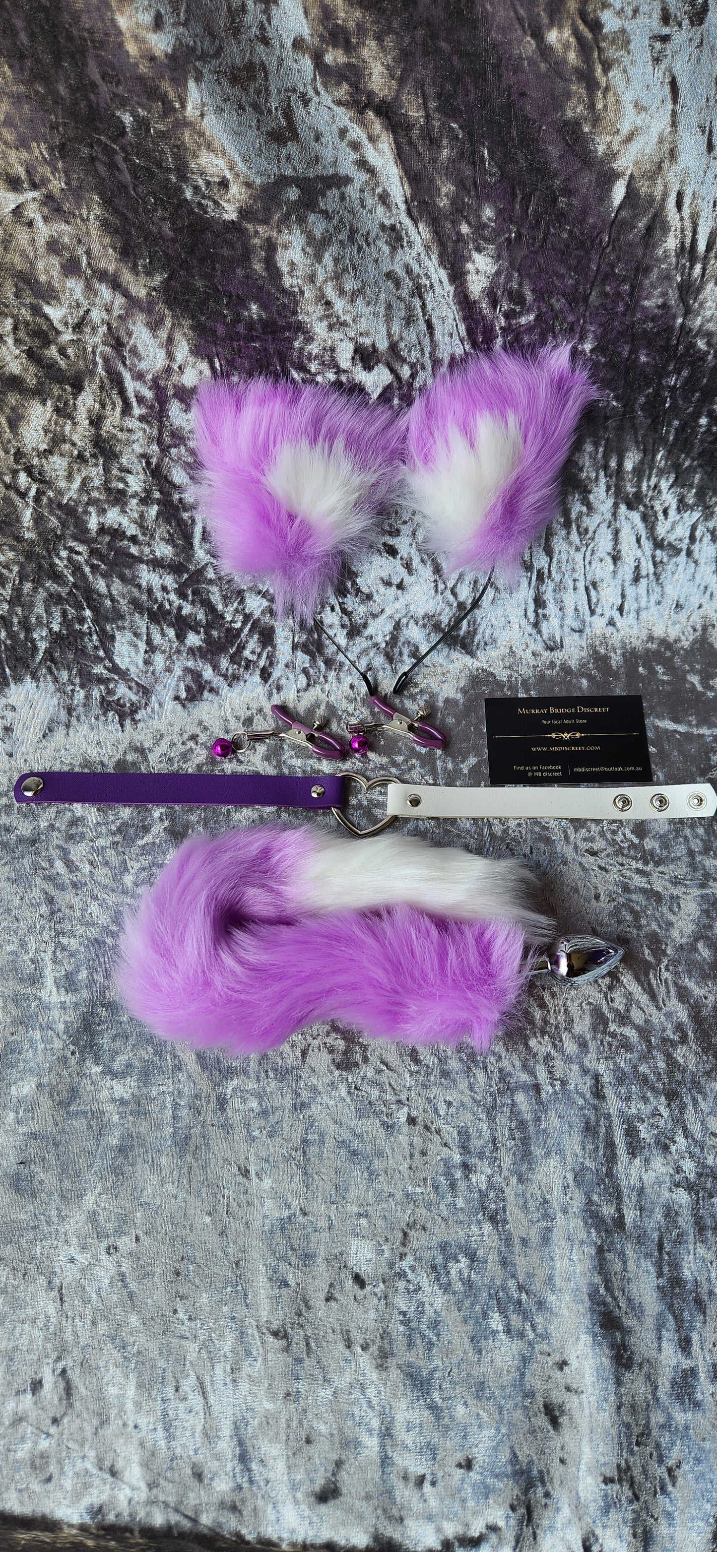 4pcs Fox Tail Set