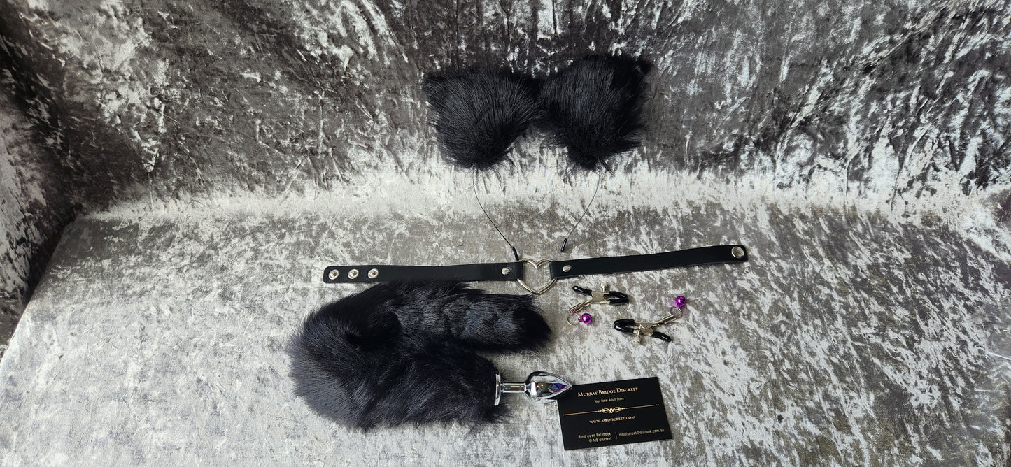 4pcs Fox Tail Set
