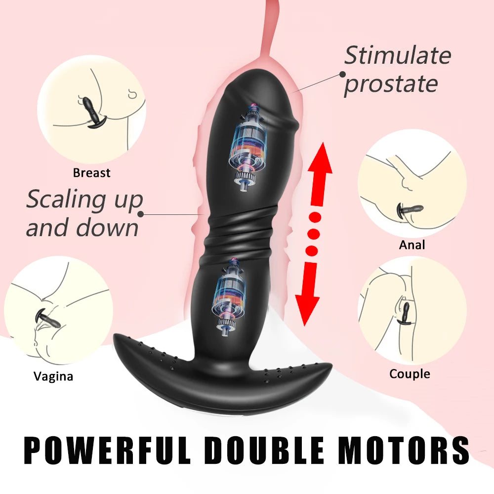 Remote Anal Vibrator