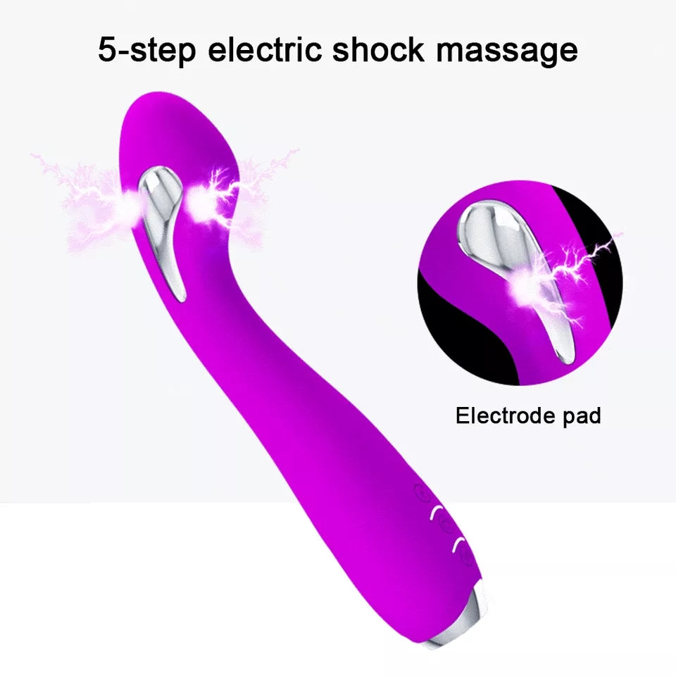 Electric shock vibrator