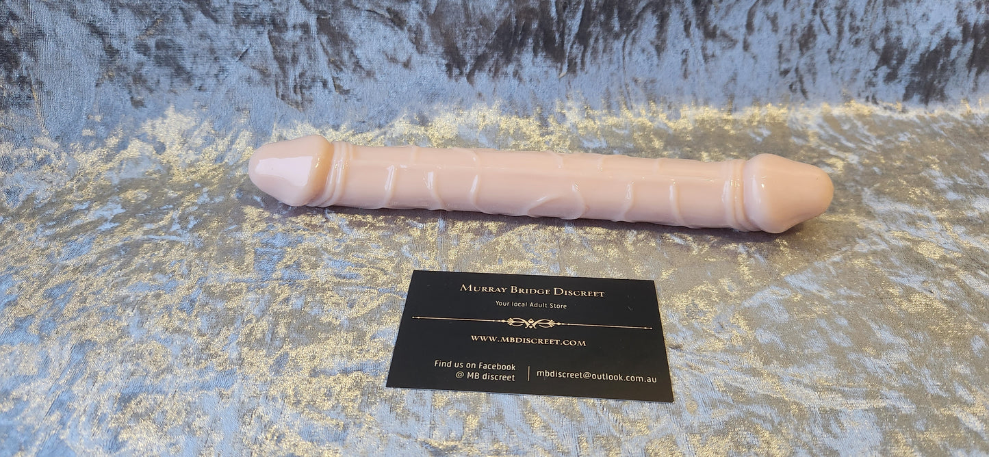 Soft jelly double ended dildo