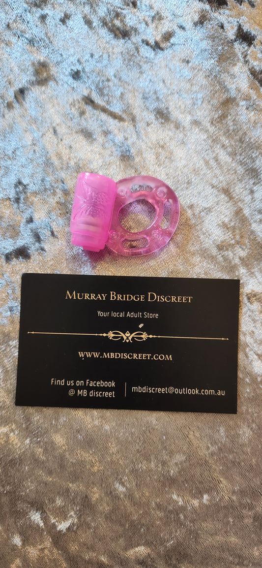 Vibrating cock ring